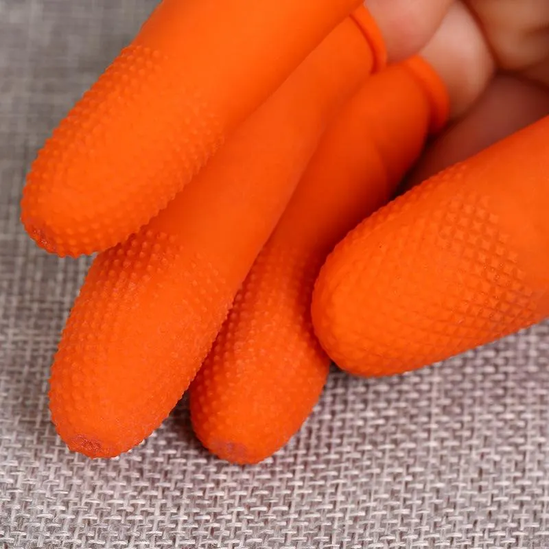 100 Latex Protective Gloves - Antistatic Antislip Durable