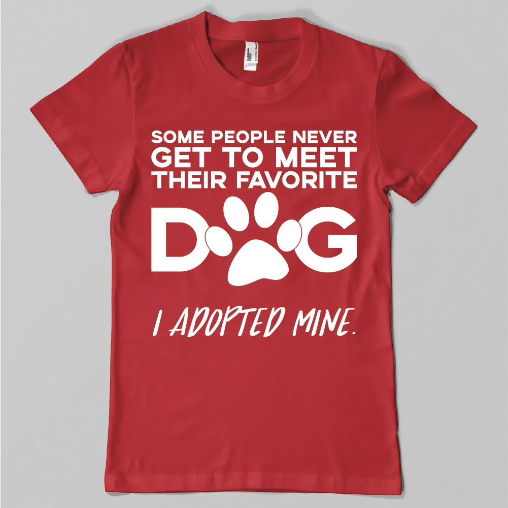 Adopted Favorite Dog