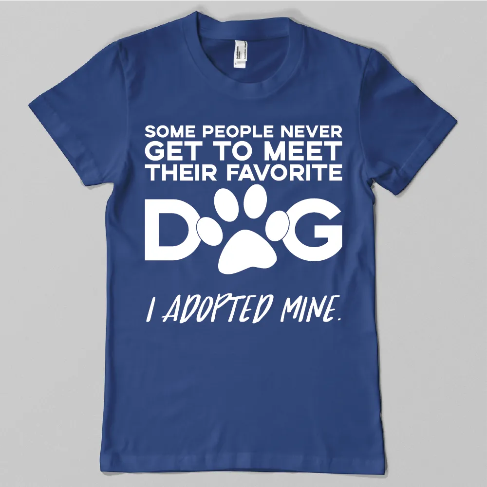 Adopted Favorite Dog
