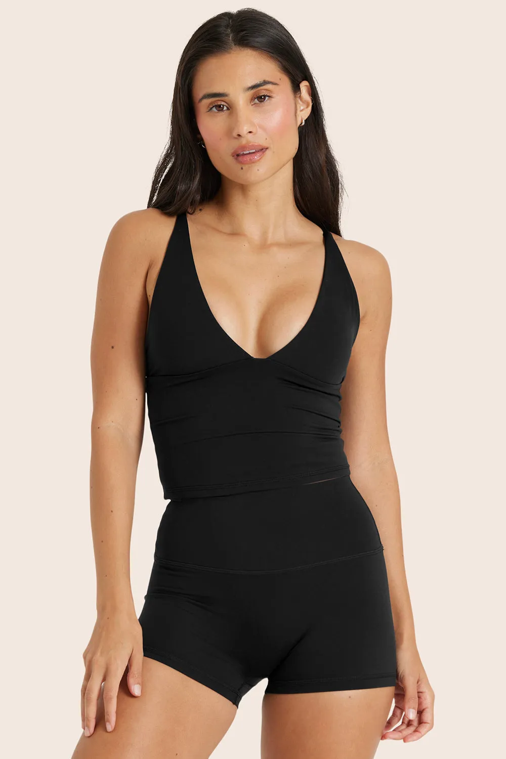 AIRLUXE™ BREATHE BOMBSHELL BRA - ONYX