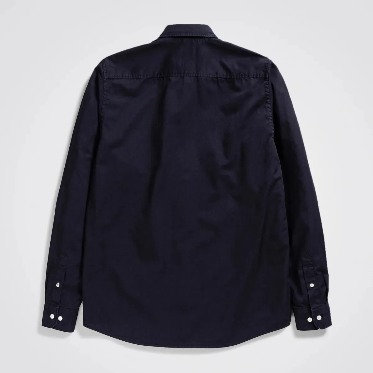 Anton Light Twill Shirt Dark Navy