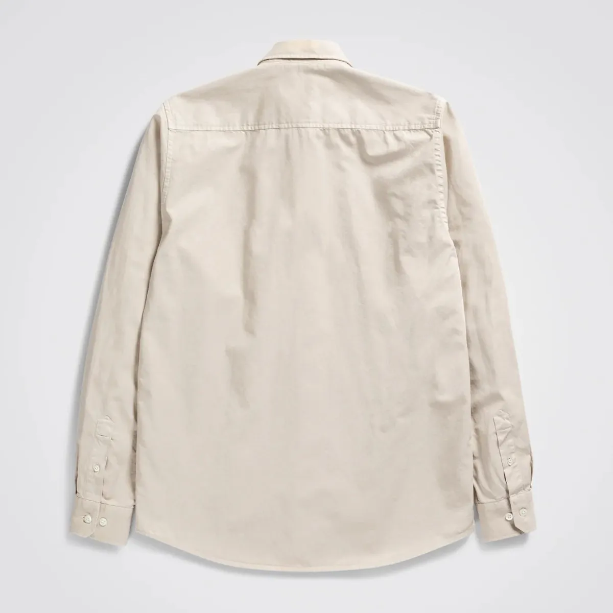 Anton Light Twill Shirt Oatmeal