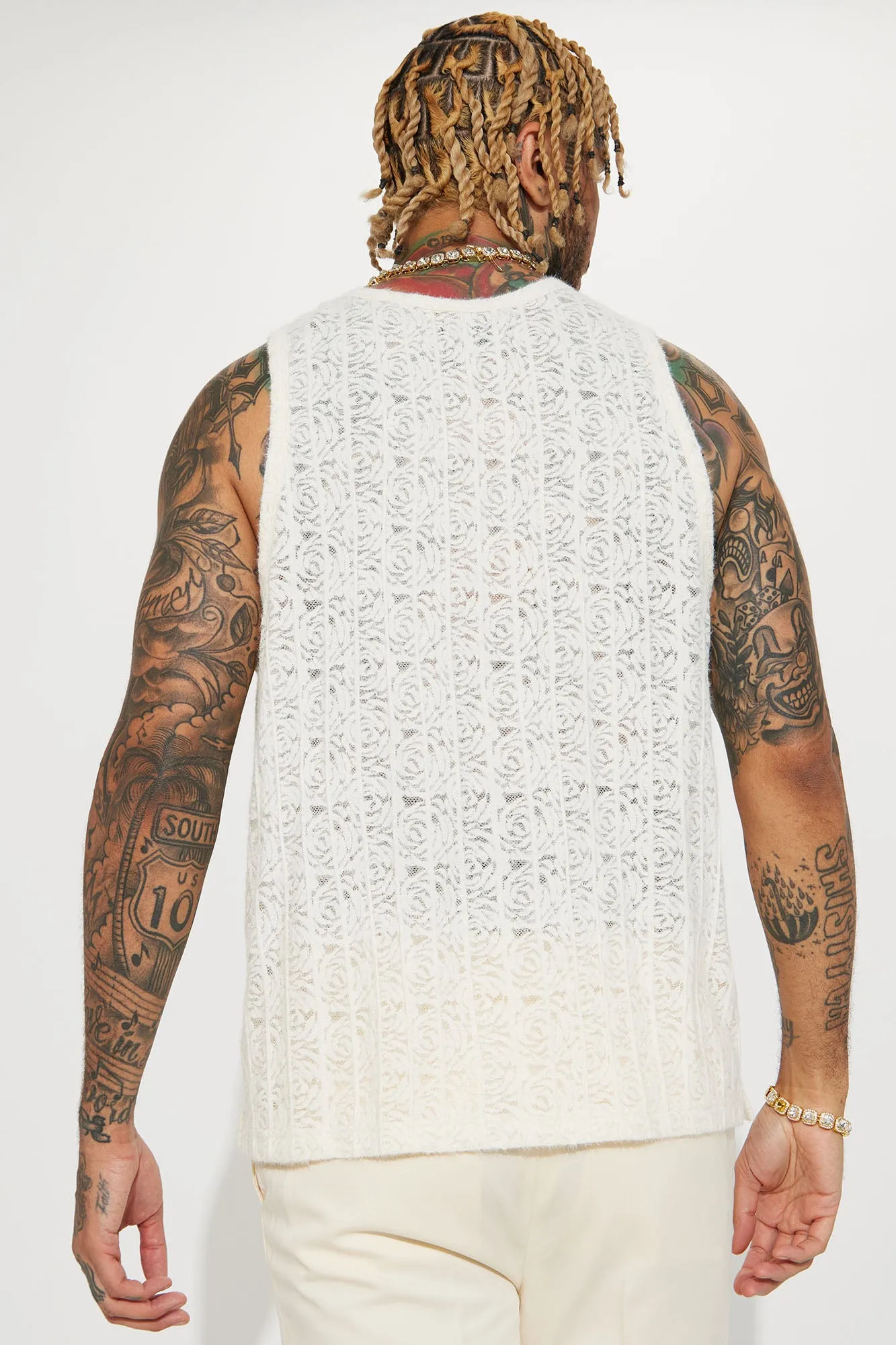 At First Glance Tank - Cream
