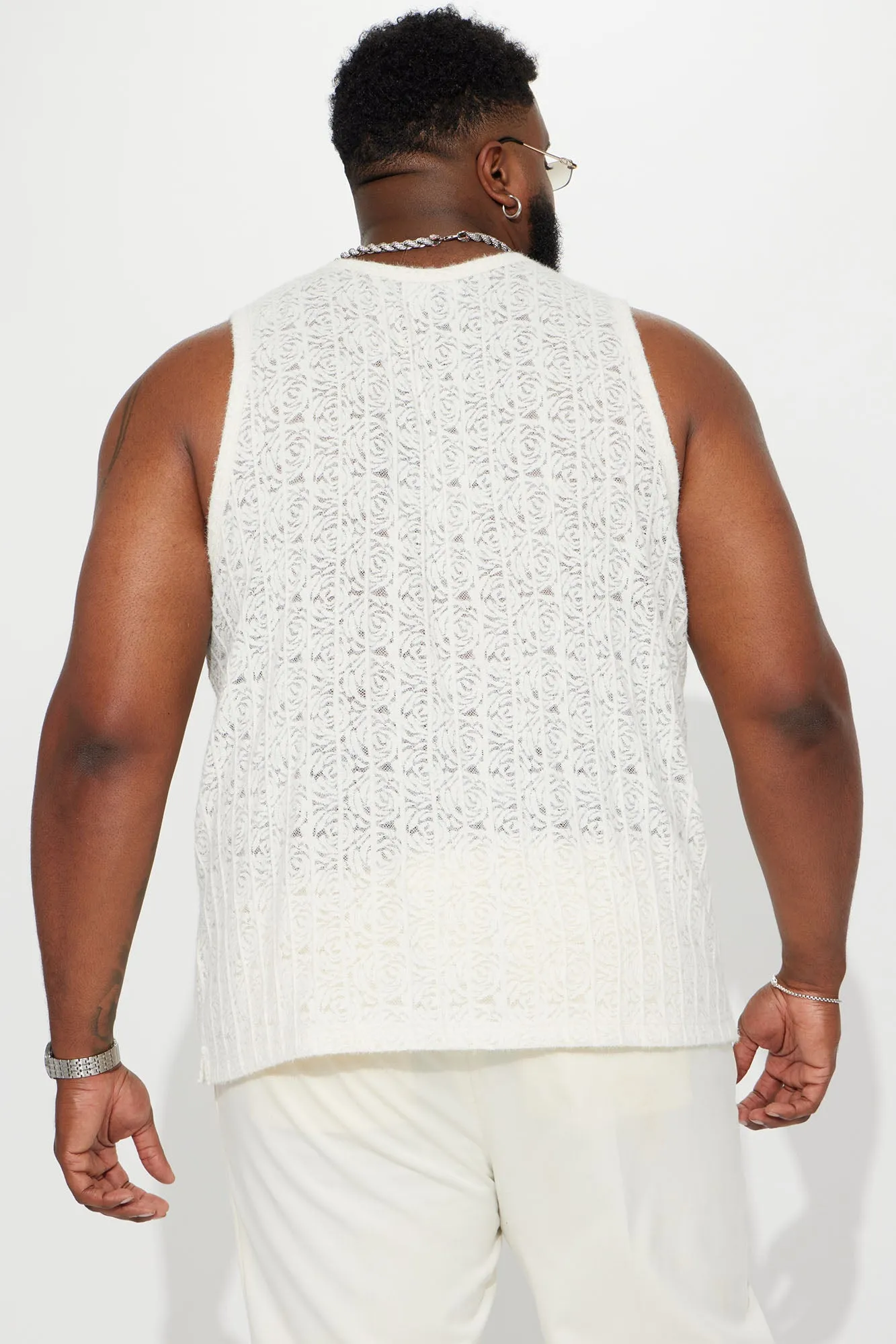 At First Glance Tank - Cream