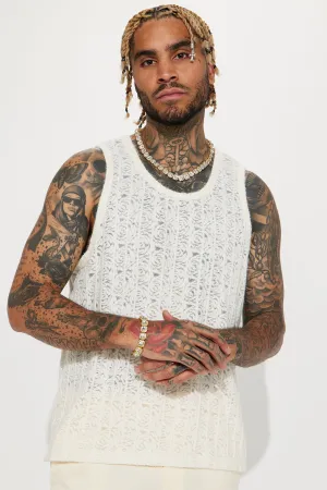 At First Glance Tank - Cream
