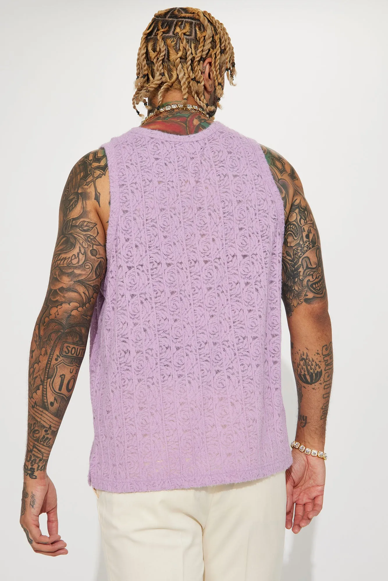 At First Glance Tank - Lavender