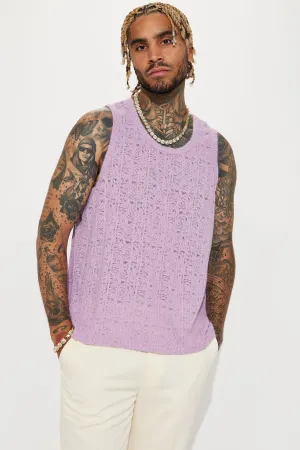 At First Glance Tank - Lavender