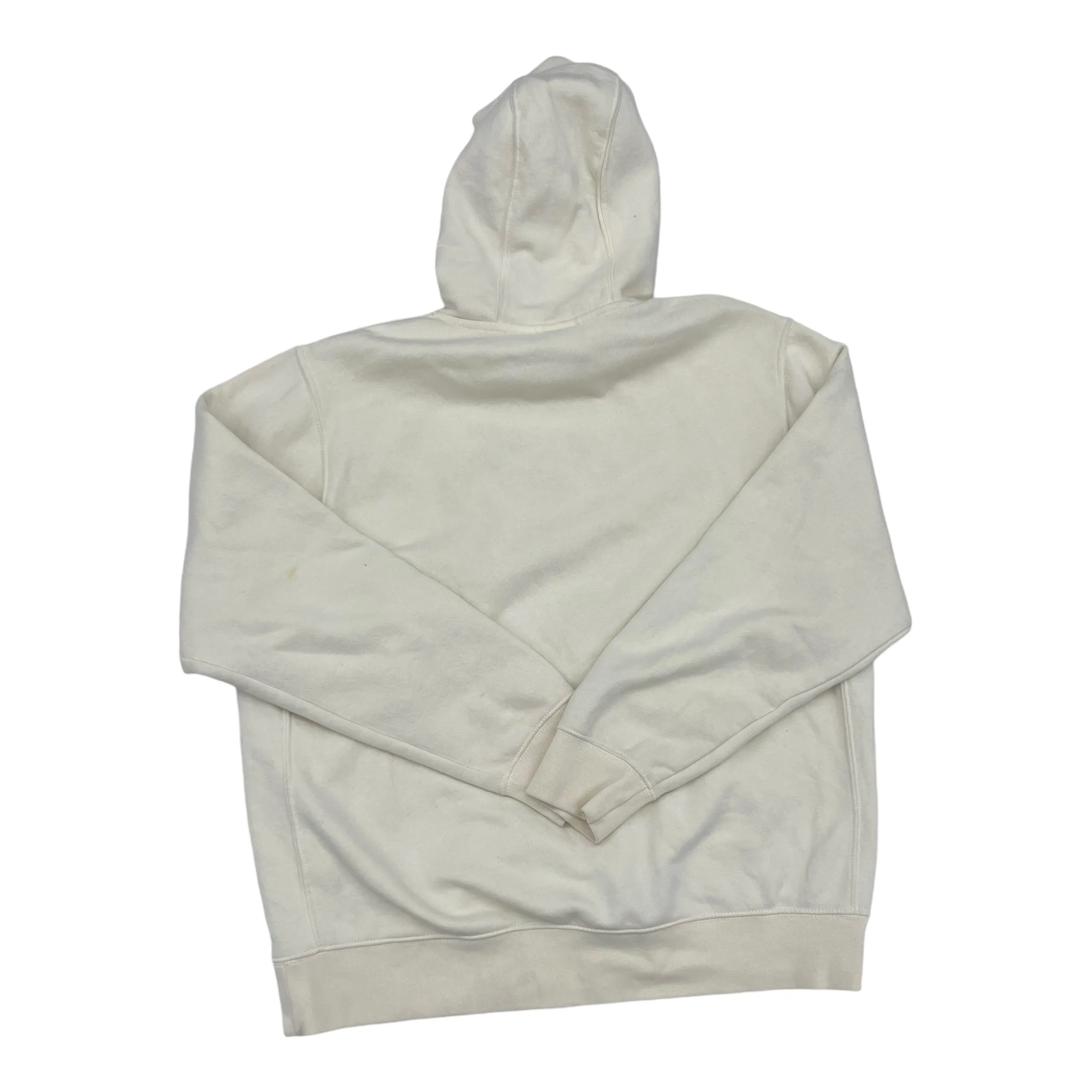 Athletic Sweatshirt Hoodie By Nike Apparel In Cream, Size:L