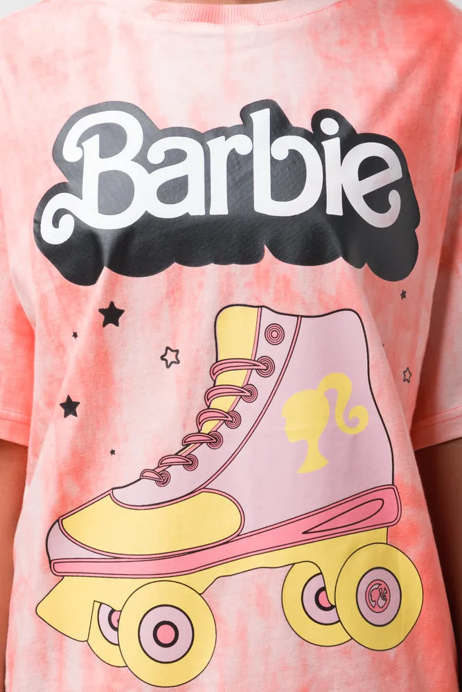 Barbie Oversized T-Shirt Coral