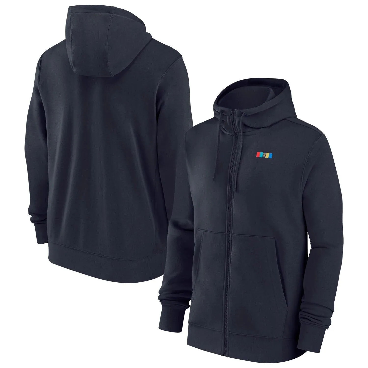 Barcelona Club Team Nike Men's Full Zip Sweatshirt in Navy