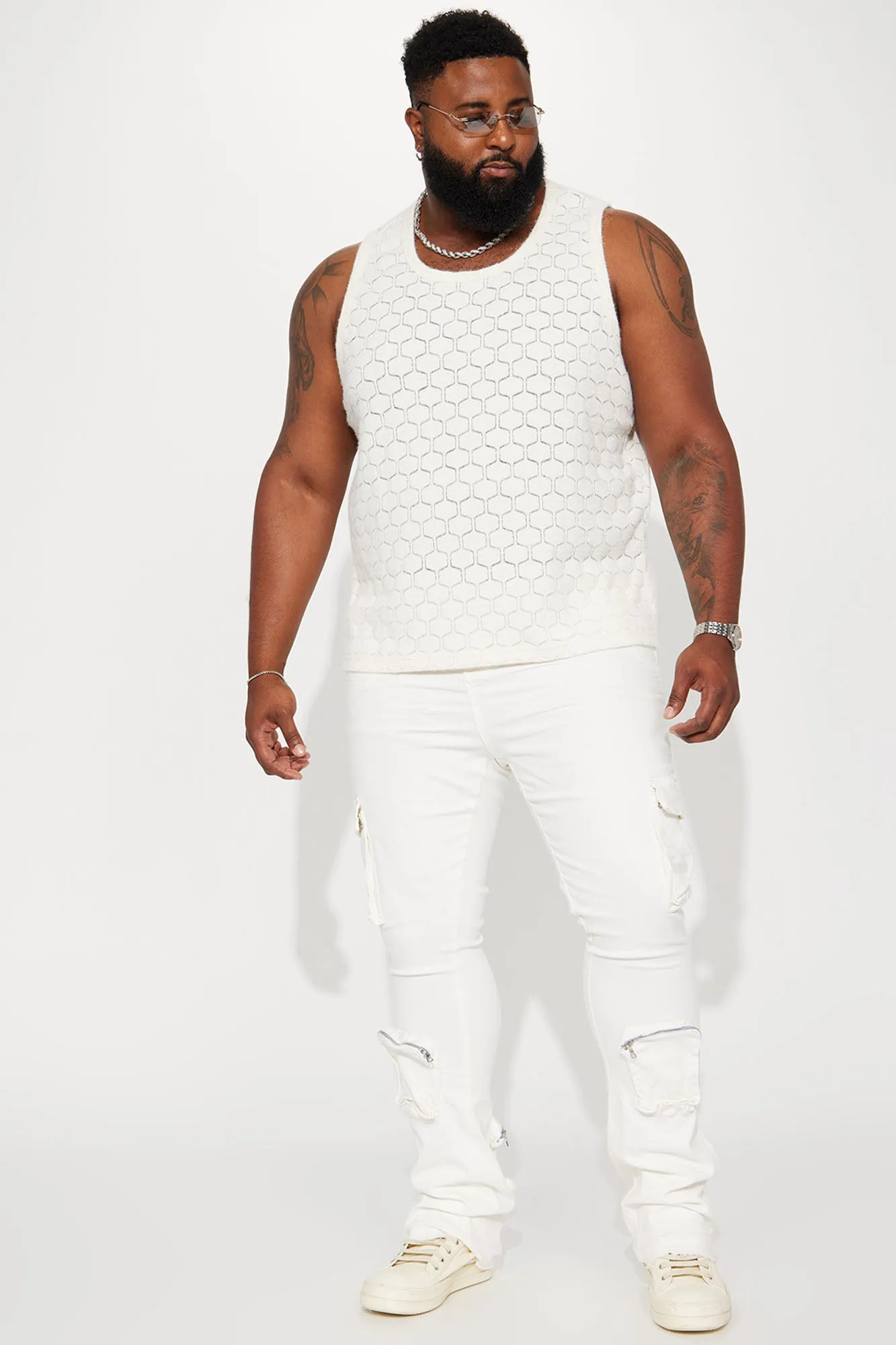 Because I Feel Like It Tank - Cream