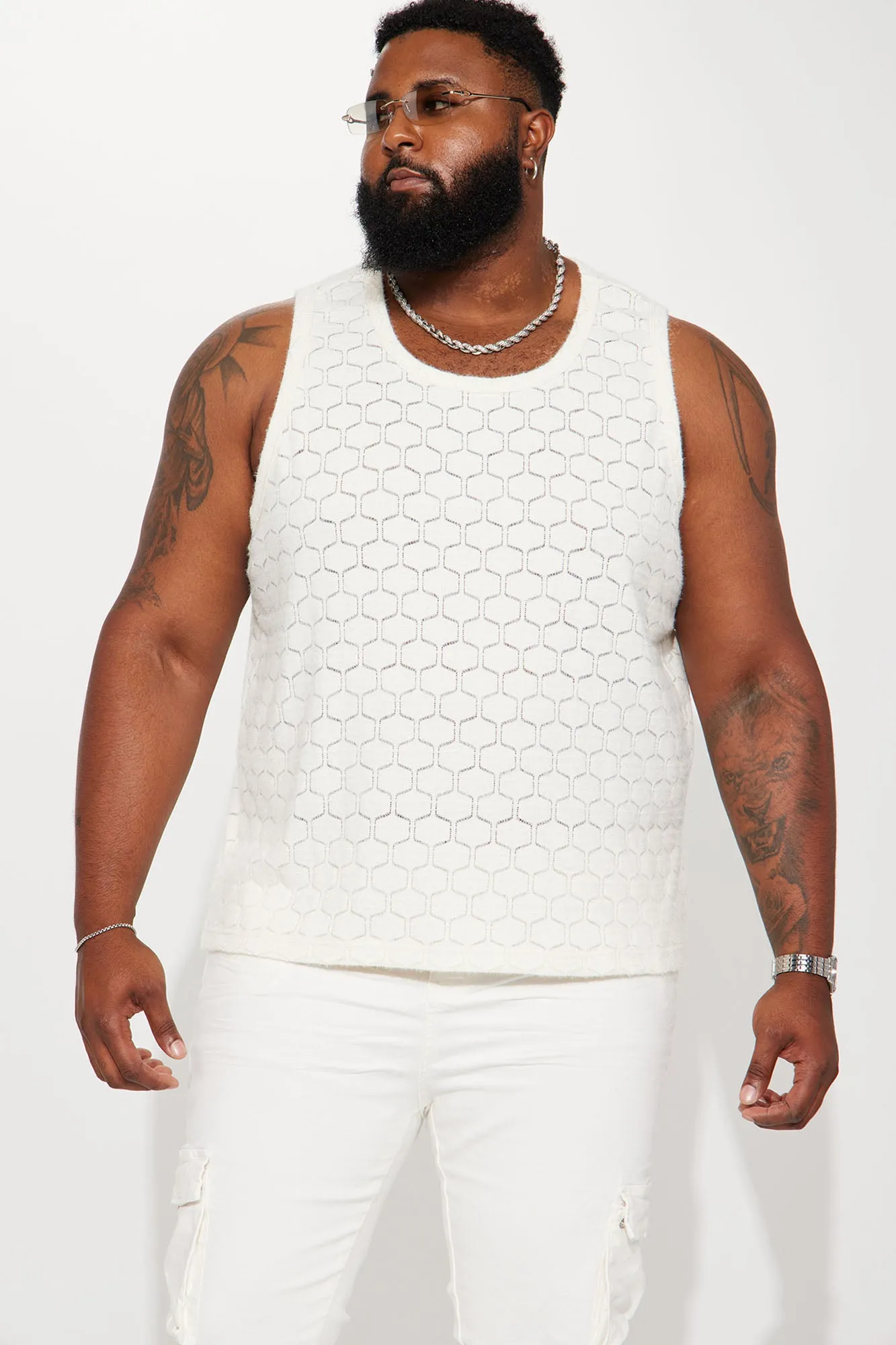 Because I Feel Like It Tank - Cream