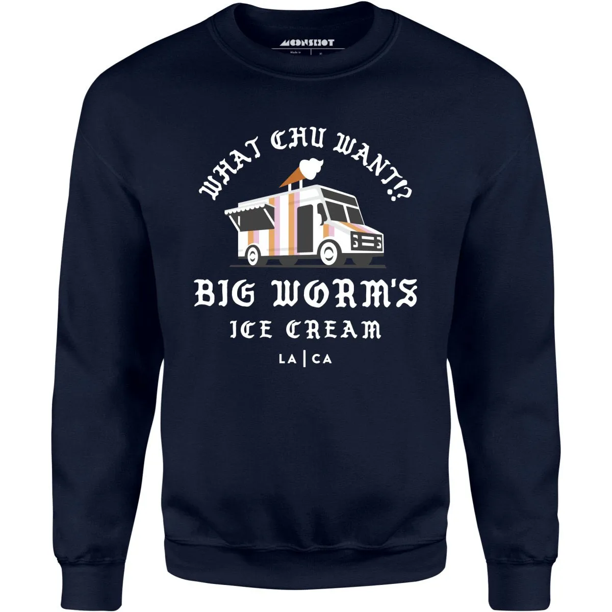 Big Worm's Ice Cream - Unisex Sweatshirt