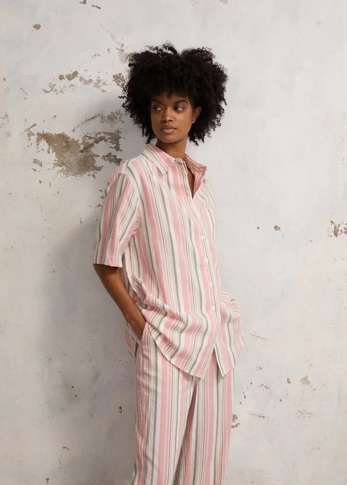 BLANCA Womens Nelly Shirt Pink