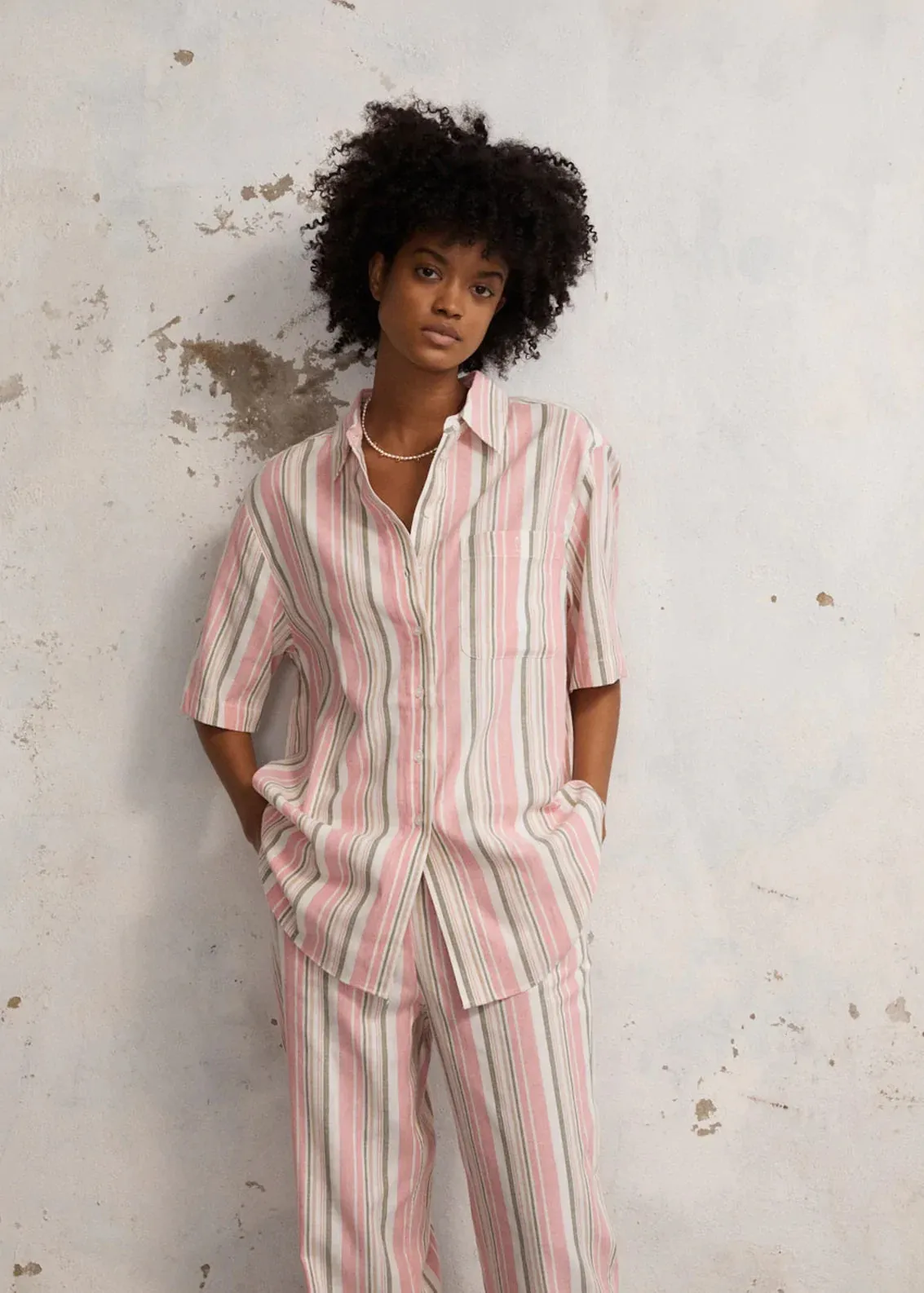 BLANCA Womens Nelly Shirt Pink