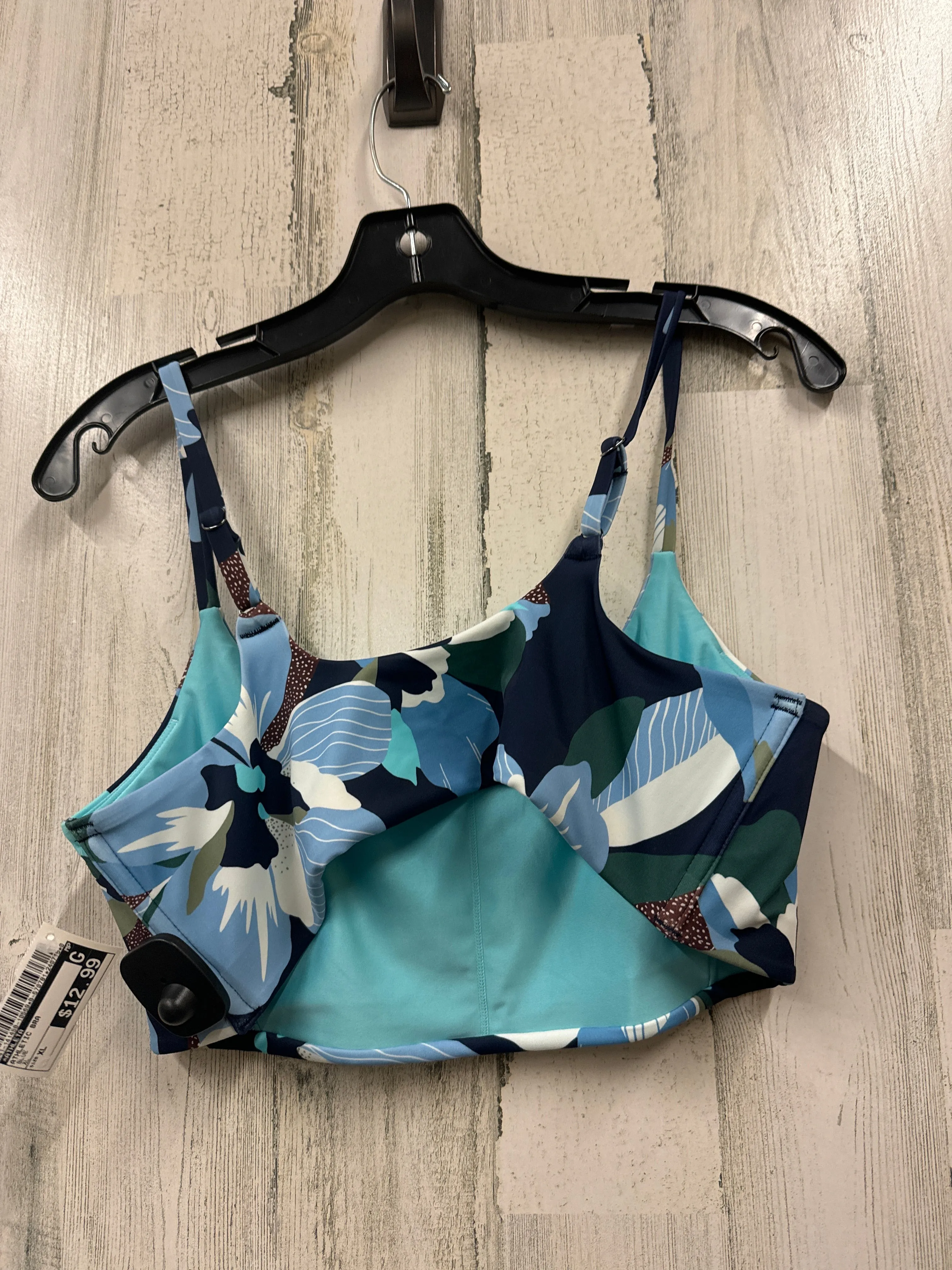 Blue Athletic Bra Athleta, Size Xl