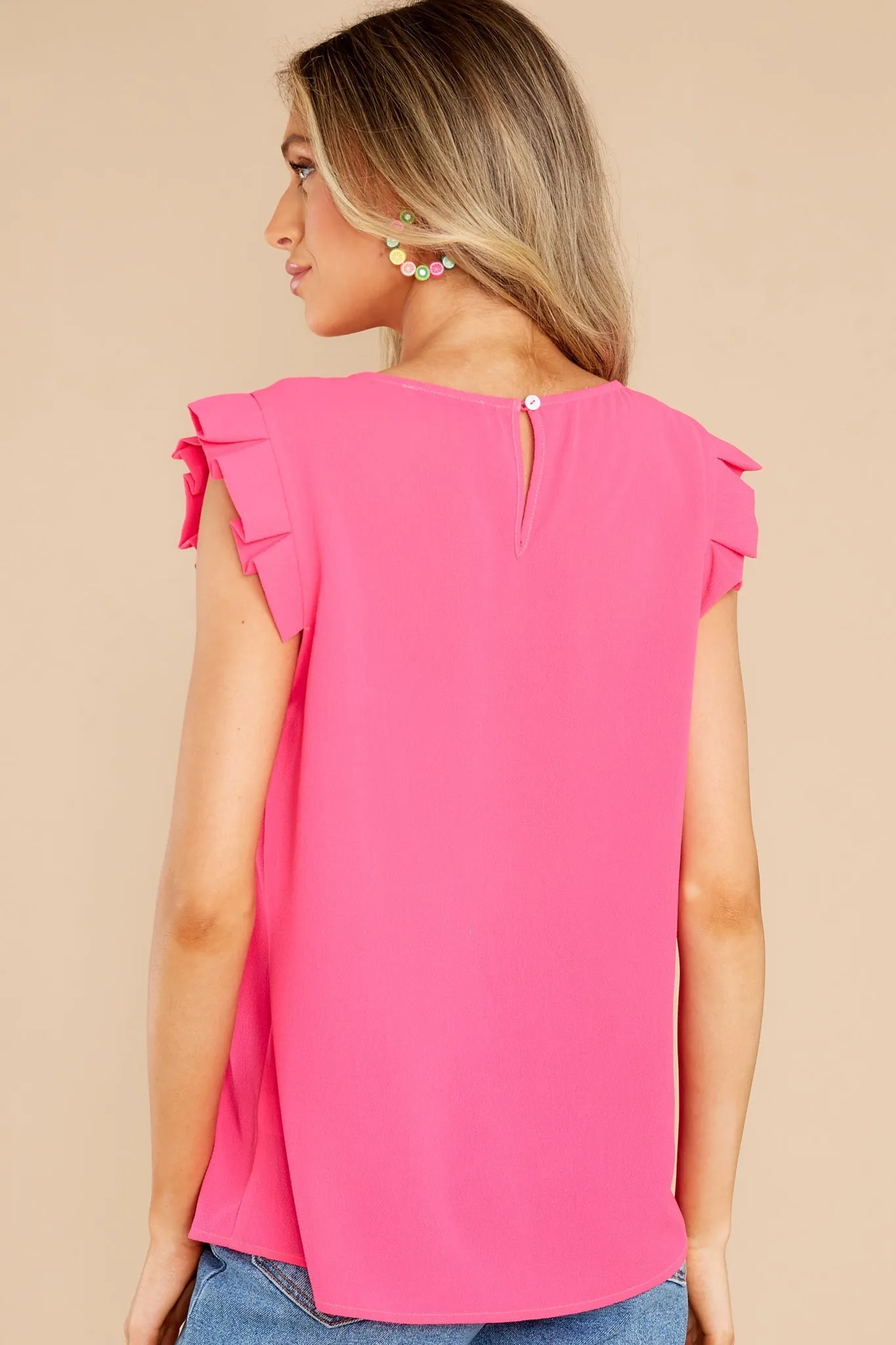 Bold Imagination Hot Pink Top