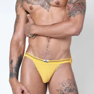 Cellblock 13 Tight End 1" jockstrap yellow