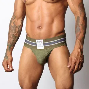 Cellblock 13 Tight End 3" jockstrap army green