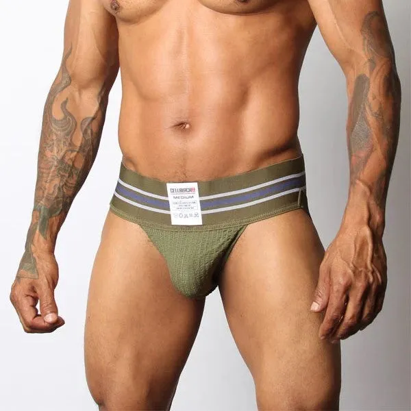 Cellblock 13 Tight End 3" jockstrap army green