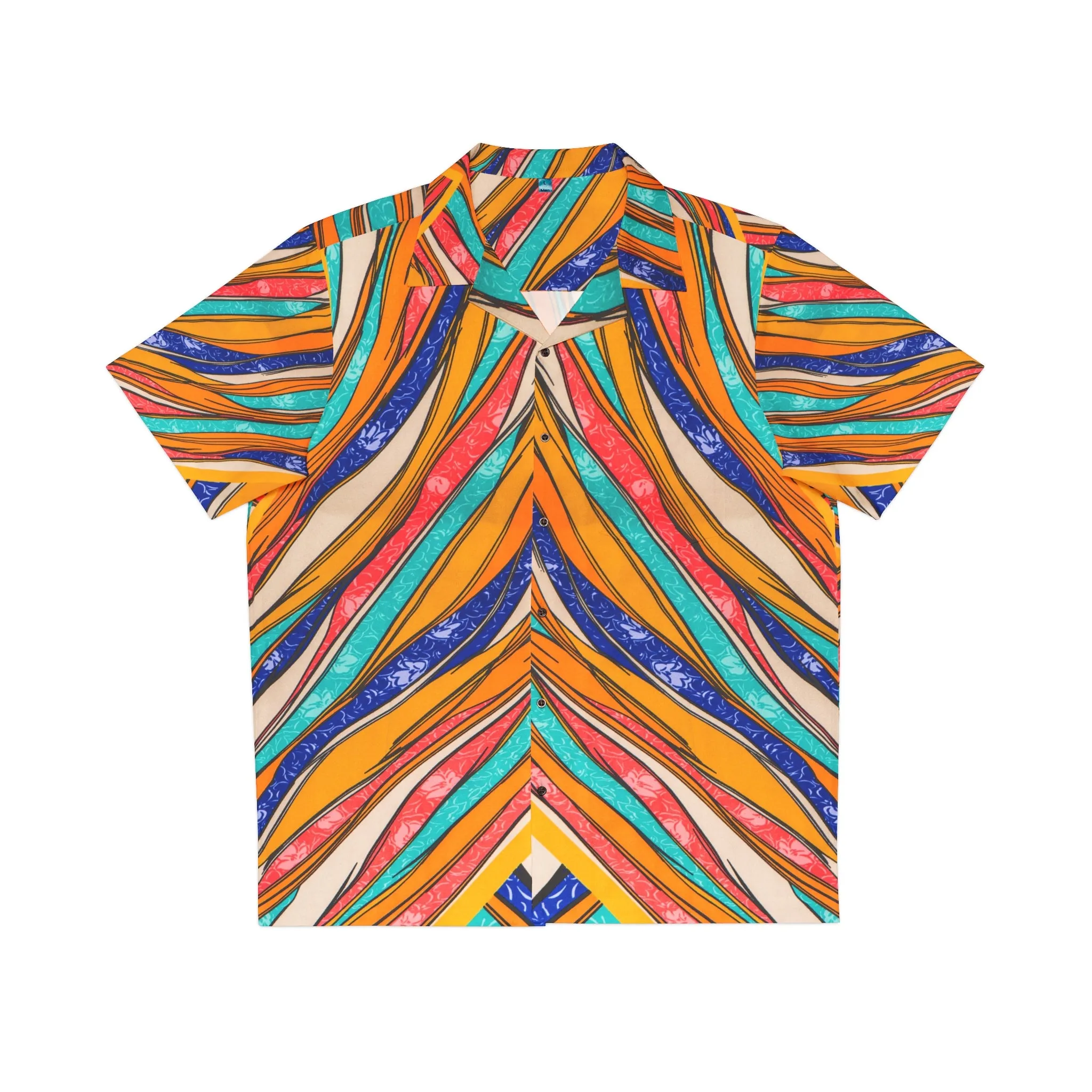 Color Brushstroke - Inovax Men's Hawaiian Shirt
