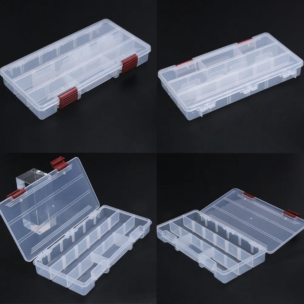 Durable Transparent Plastic Tackle Box