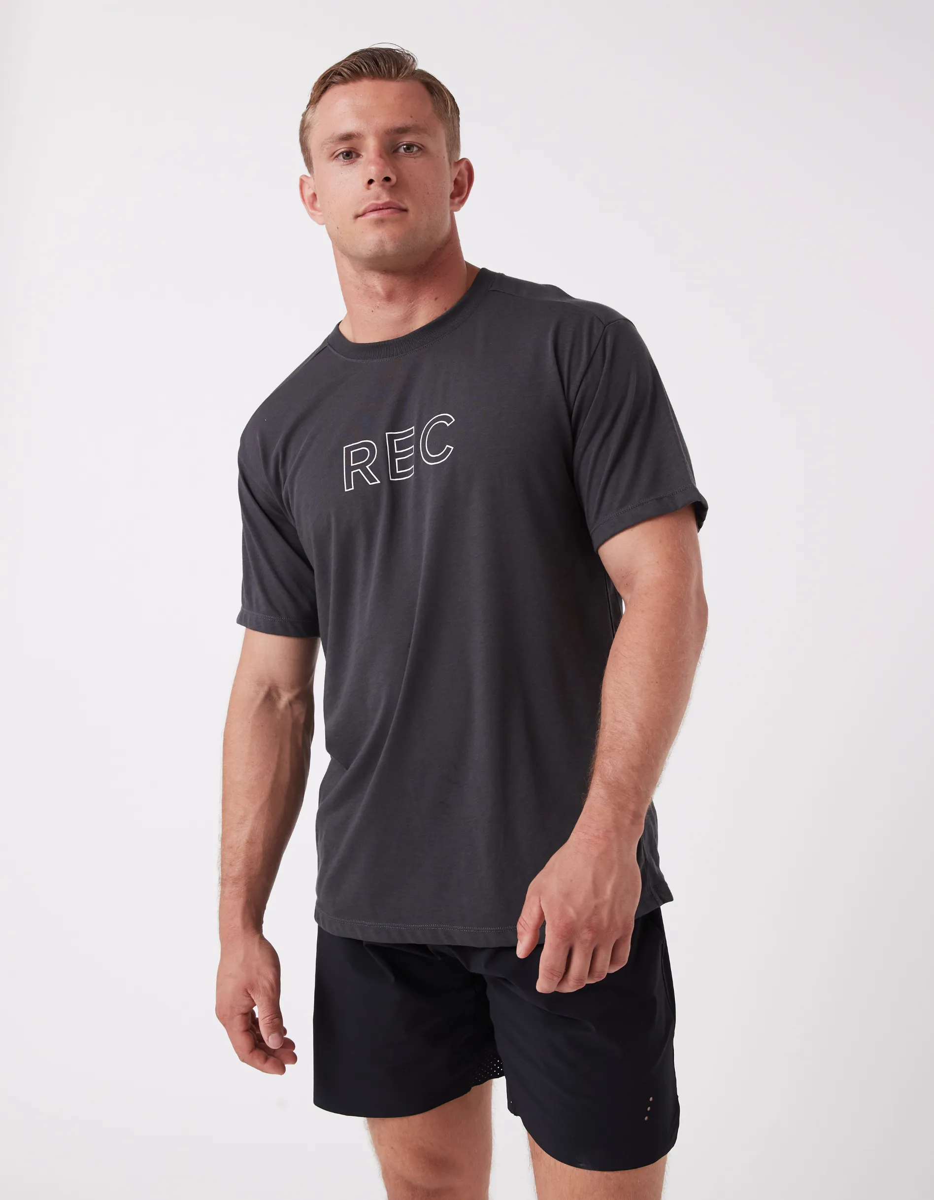 Edge Oxy Tee Graphite