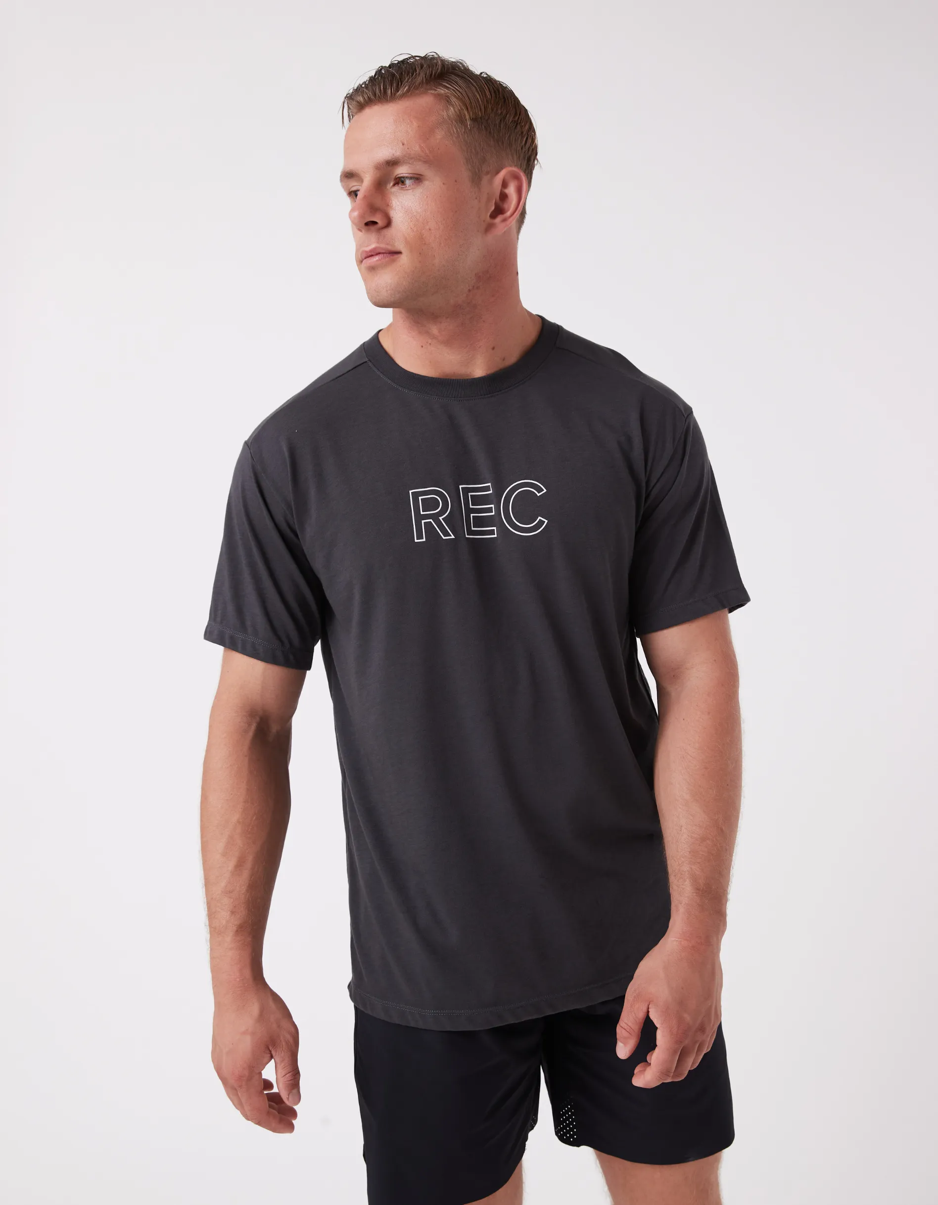 Edge Oxy Tee Graphite