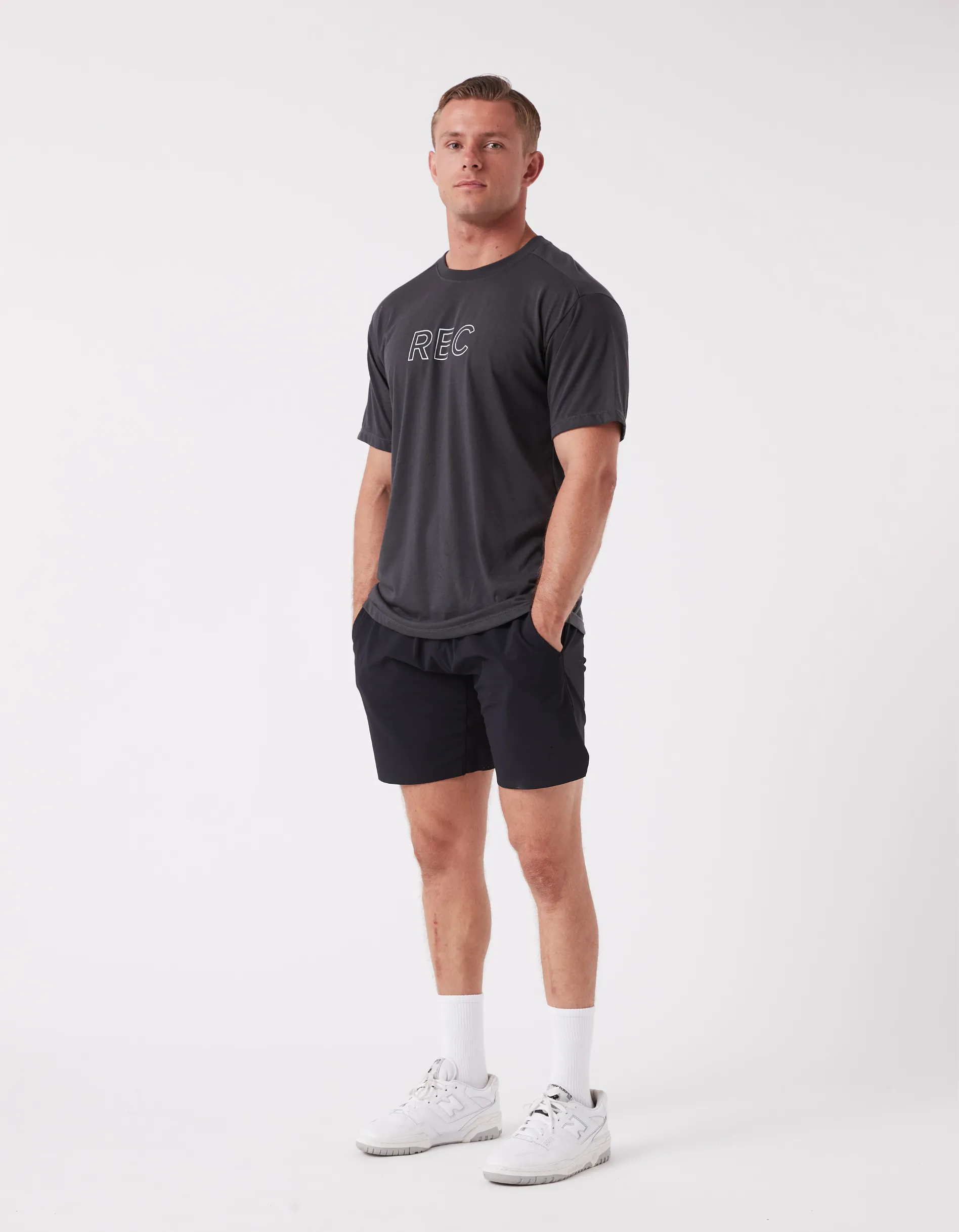 Edge Oxy Tee Graphite