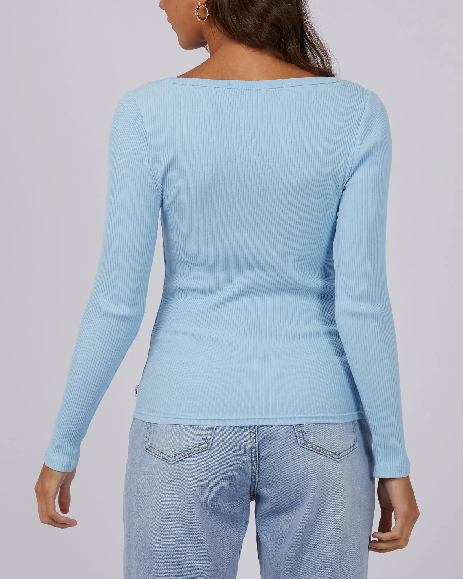 Hazel Long Sleeve Sky Blue