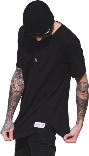 Hemp Blend Swoop Cut Ascend Tee - Comfortable, Soft, and Durable - Organically Sourced Hemp & Cotton…