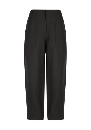 Henley Linen Pant_Black