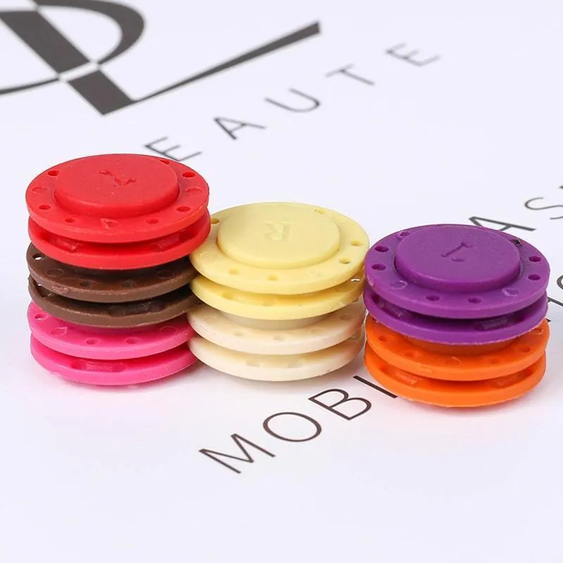 High-grade invisible plastic magnet button (5PCS)--Present a gift now:sewing set