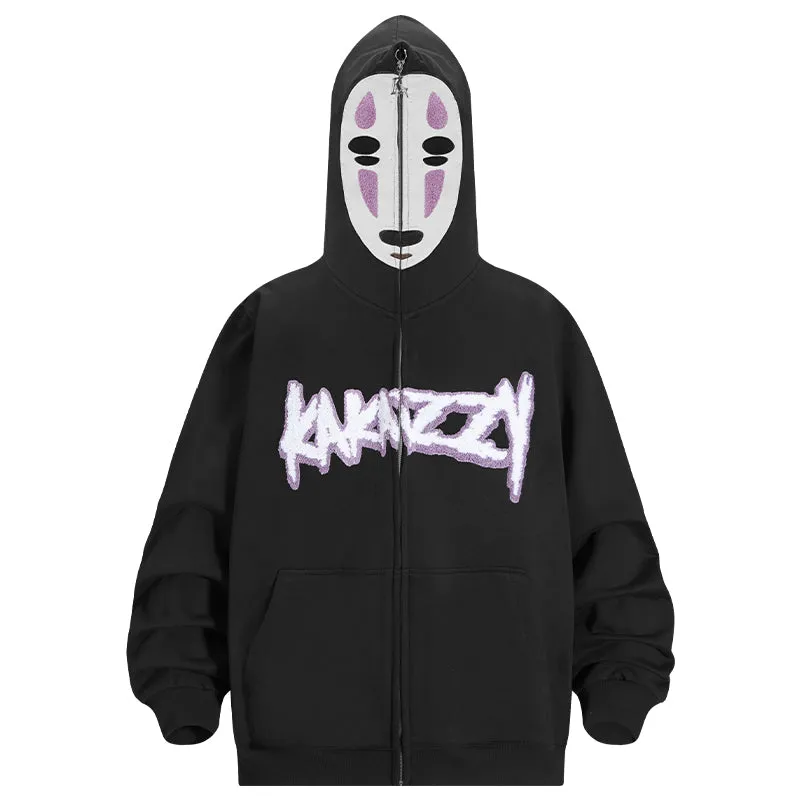 Kakazzy hoodie and sweatshirts unisex, black