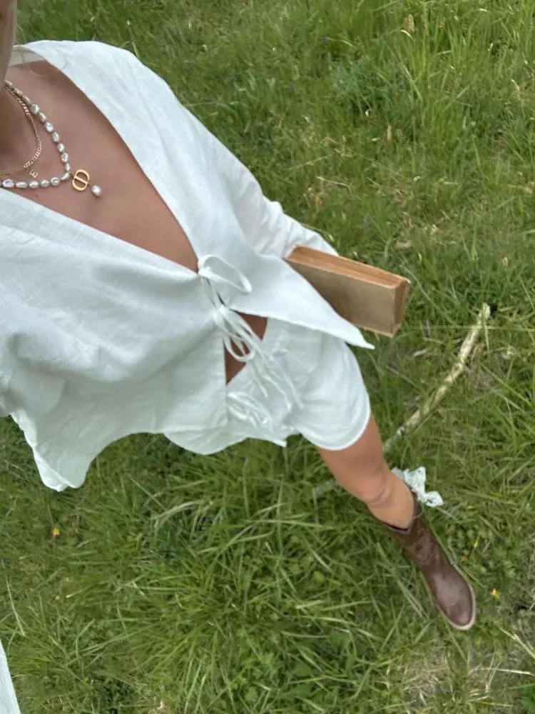 Linnen Top Vrouwen - Ademend en Comfortabel