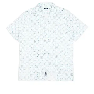 Malibu Camp Shirt (Blue Stencil)