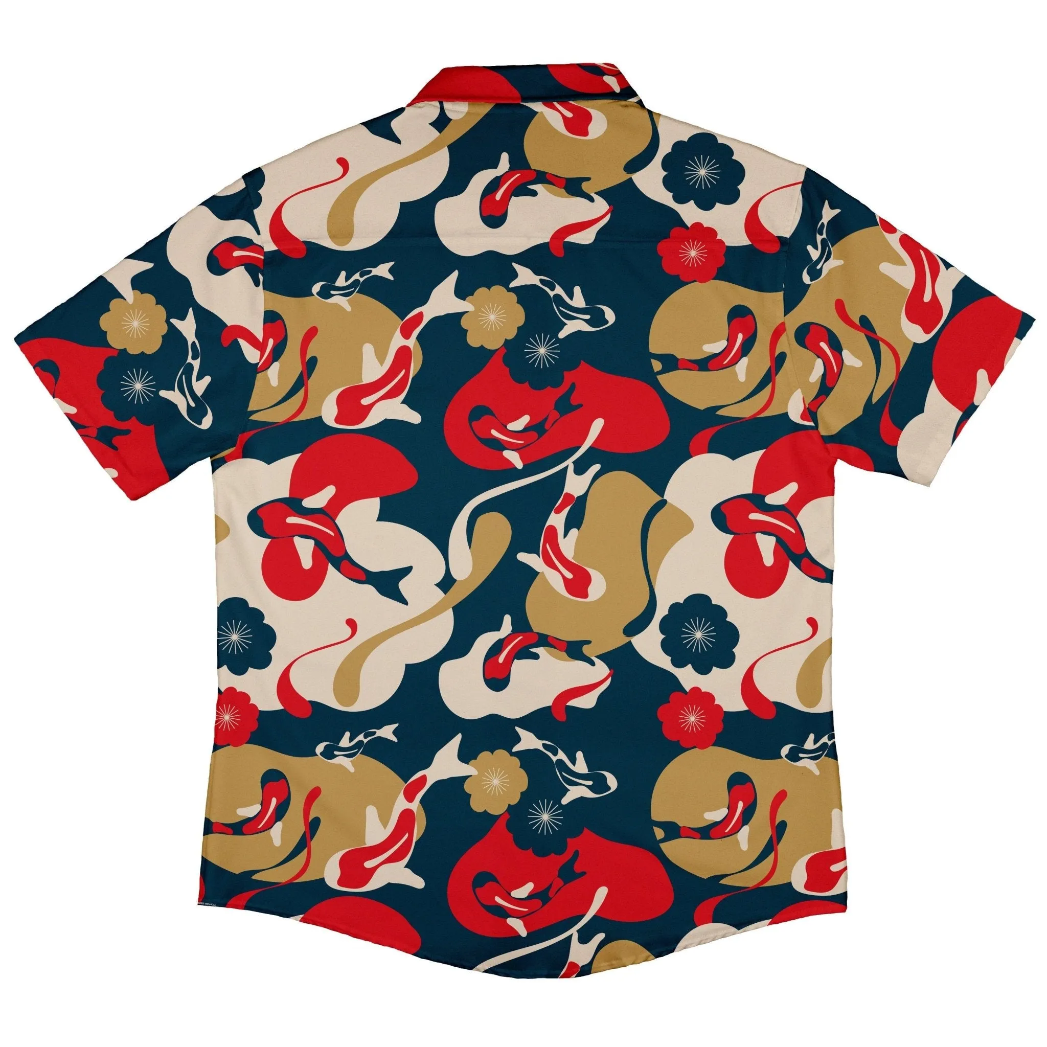 Modern Koi Button Up Shirt