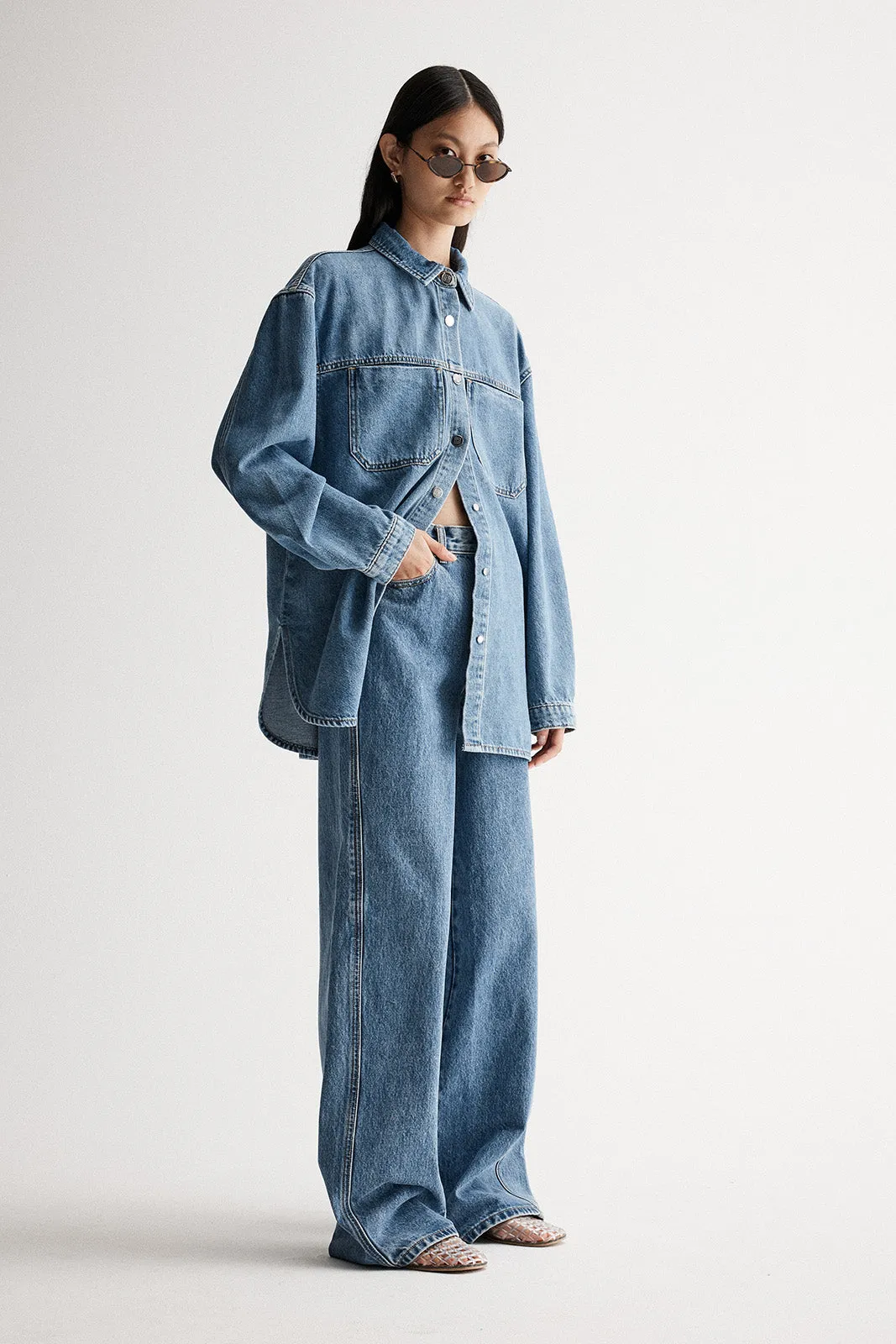 Odin Denim Shirt Trinity Blue