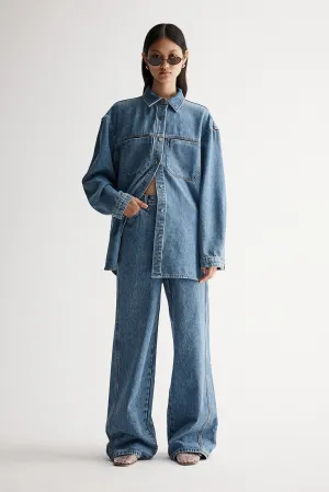 Odin Denim Shirt Trinity Blue