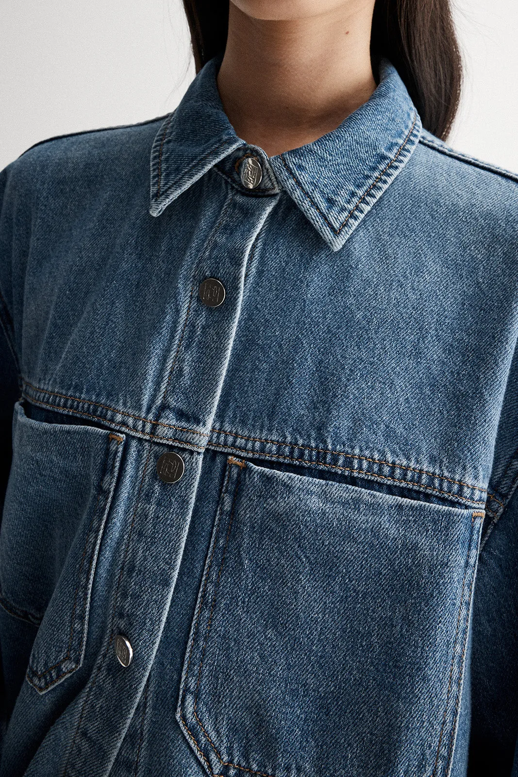 Odin Denim Shirt Trinity Blue