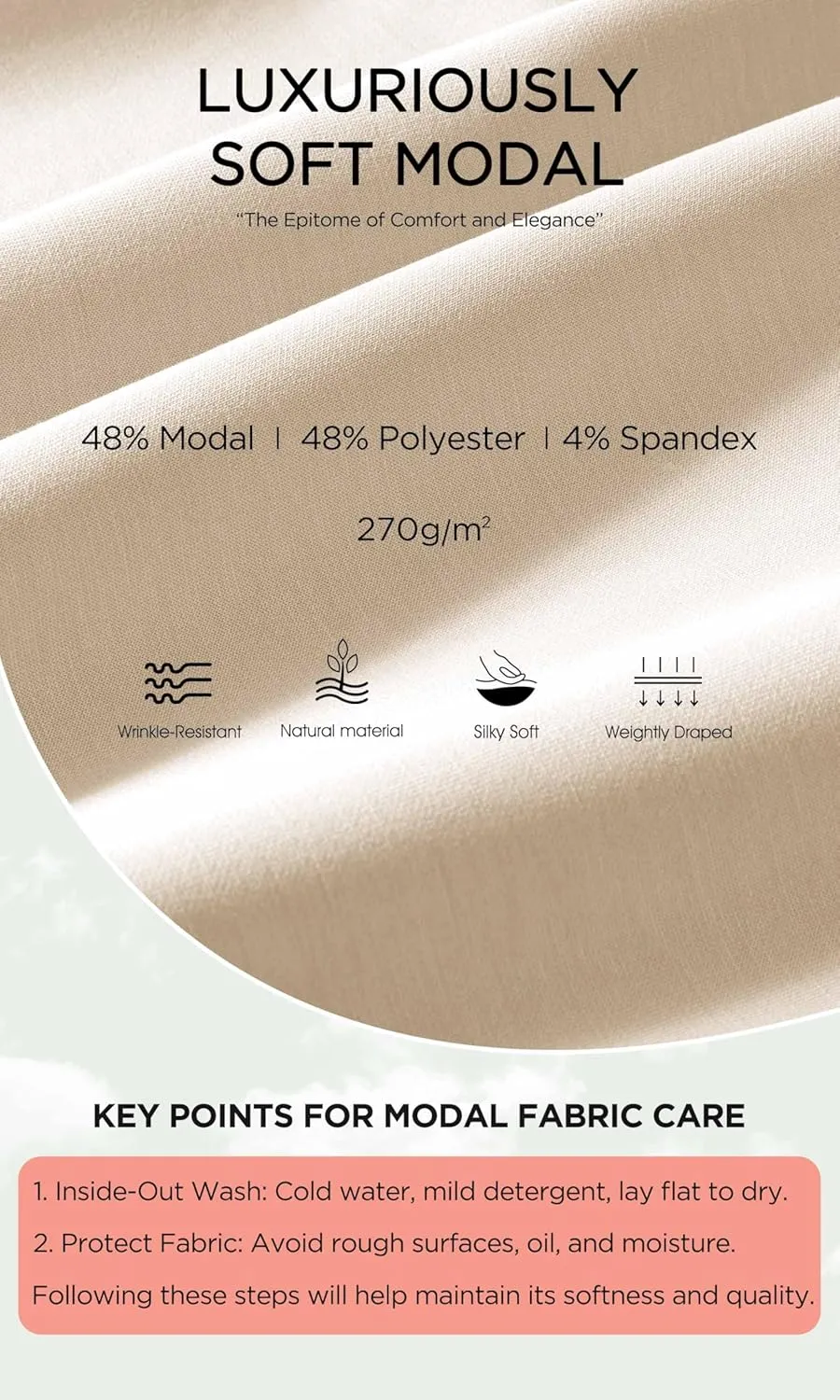 ODODOS Modal Soft Relaxed Shorts with Pockets for Women High Wasit Casual Shorts