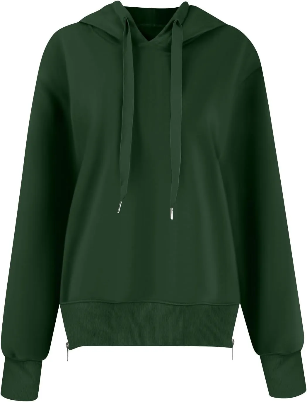 Oversized Hoodies for Women Winter Trendy Preppy Sweatshirts Soft Comfy Hoodie Athletic Side Slit Hooded Sweatshirt