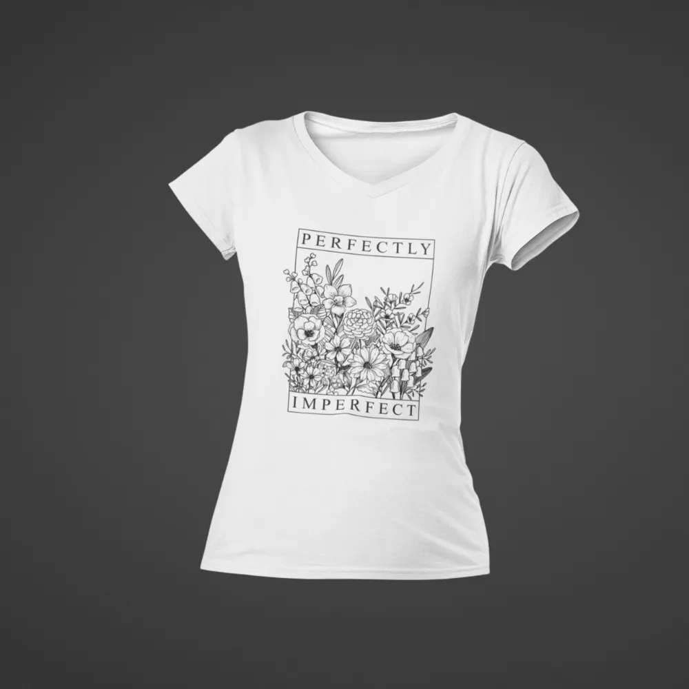 Perfectly Imperfect Ladies V-Neck
