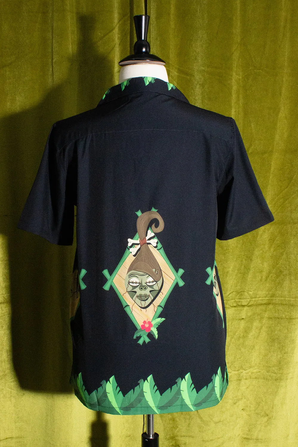 Shrunken Head Button Down Shirt