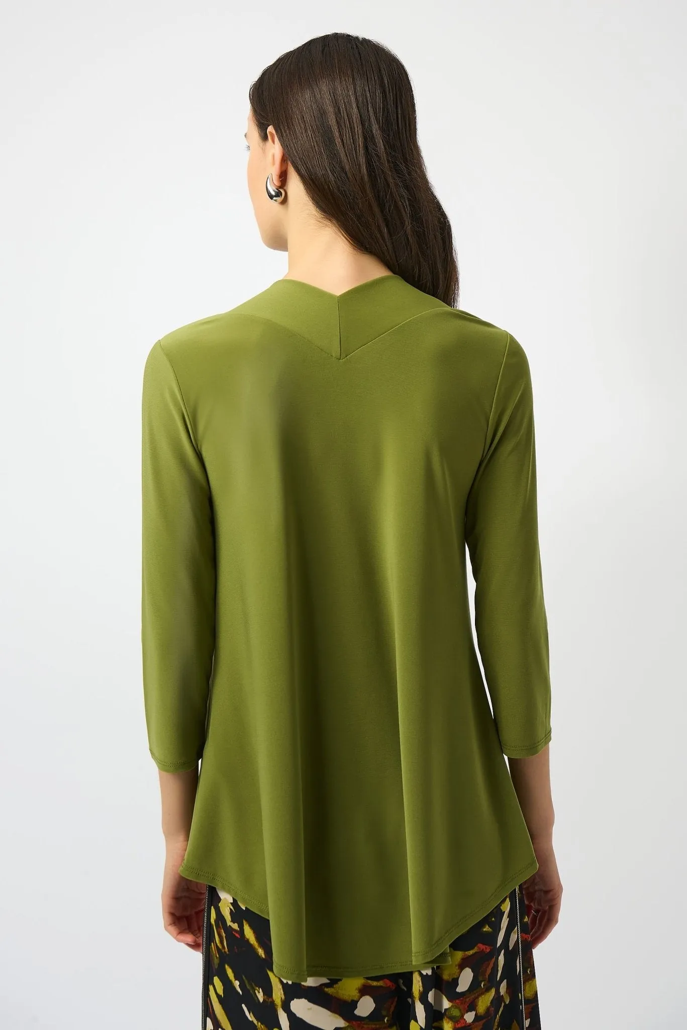 Silky Knit Flared Top