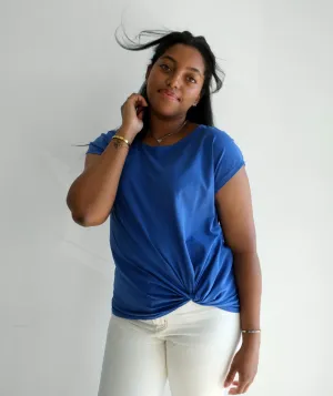 SITA tee in Strong Blue
