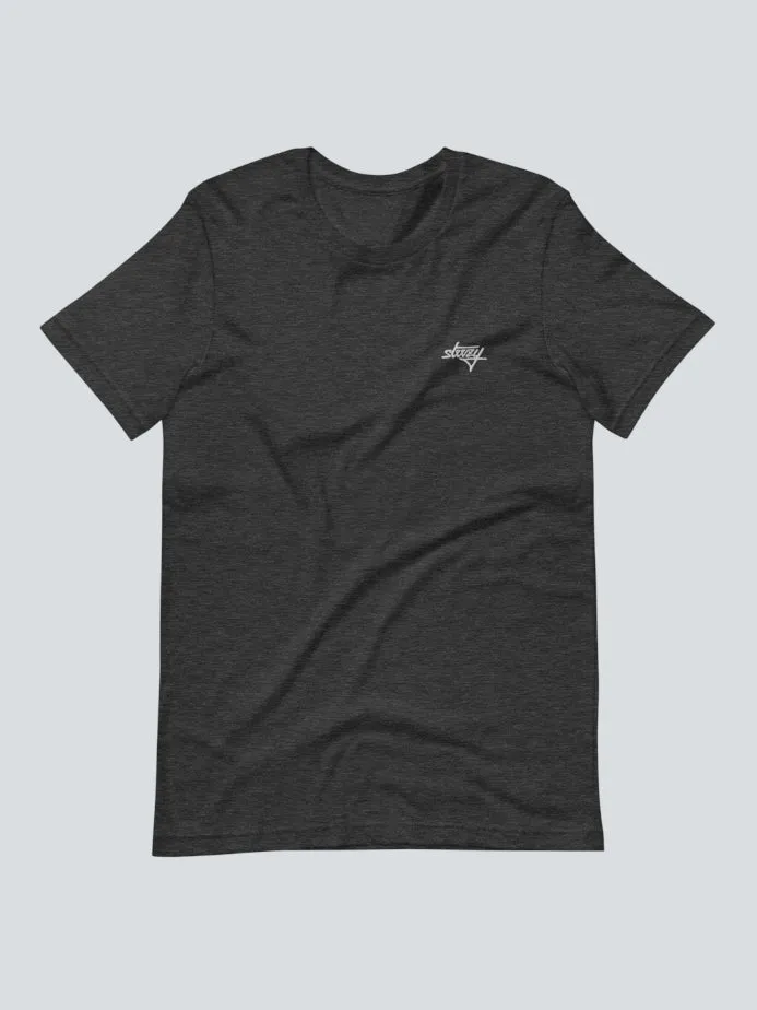 Steezy Script Embroidered Tee