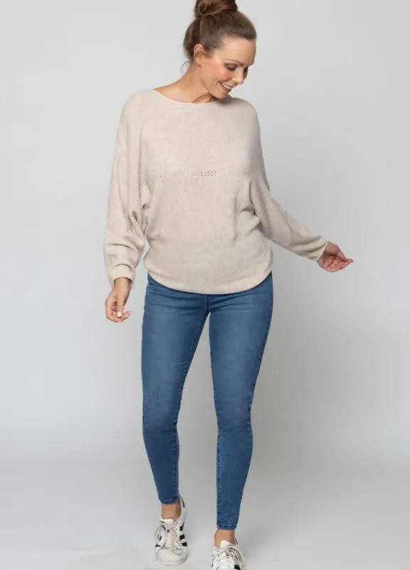 Stretchy Tummy Shaping Pull On Skinny Jeggings - Ice blue