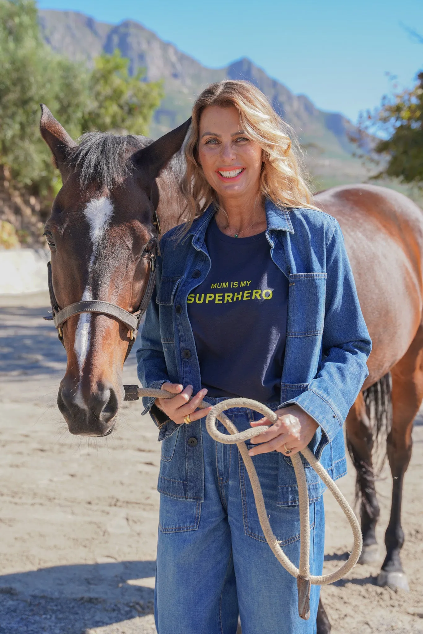 Super Hero Mum Tee