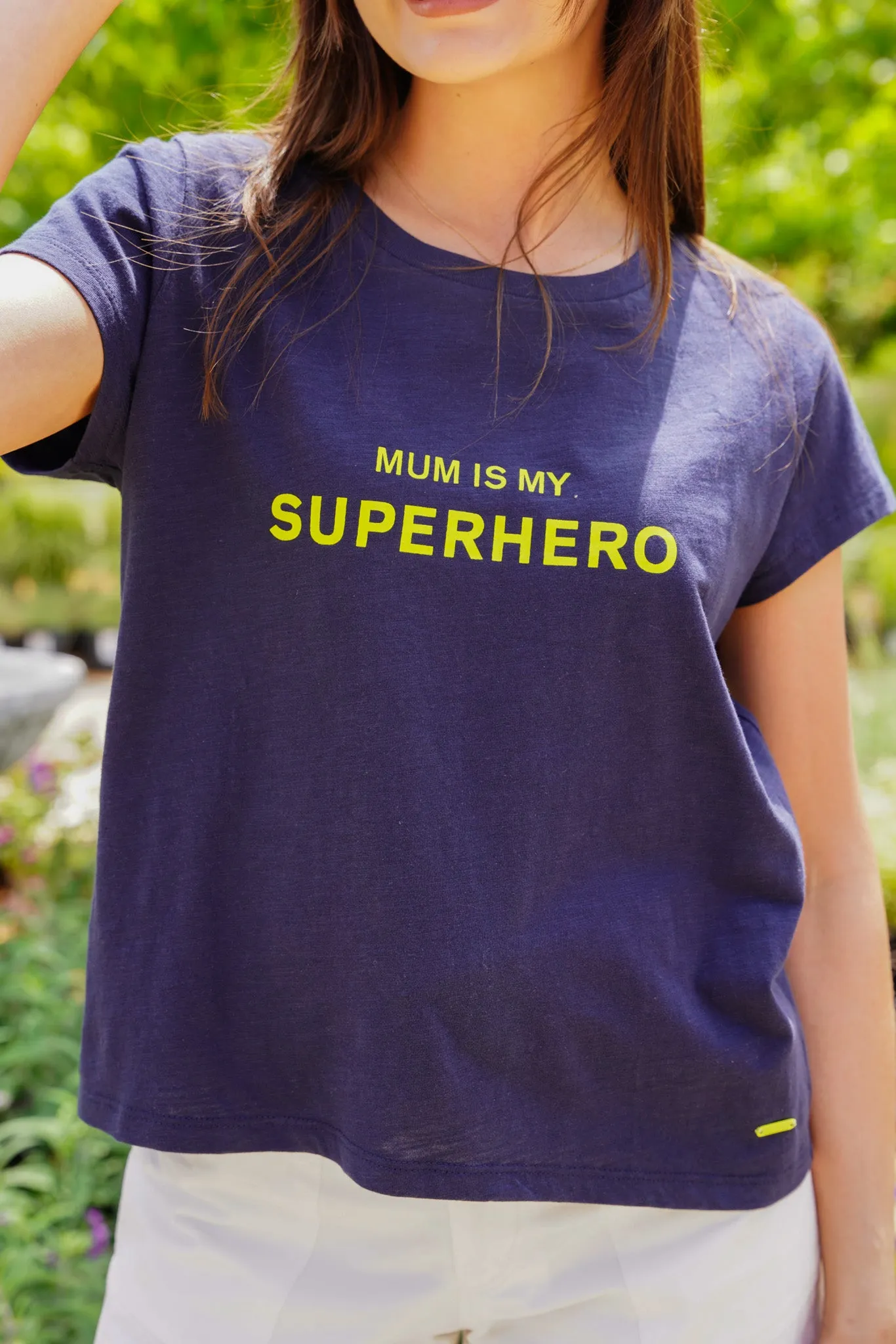 Super Hero Mum Tee